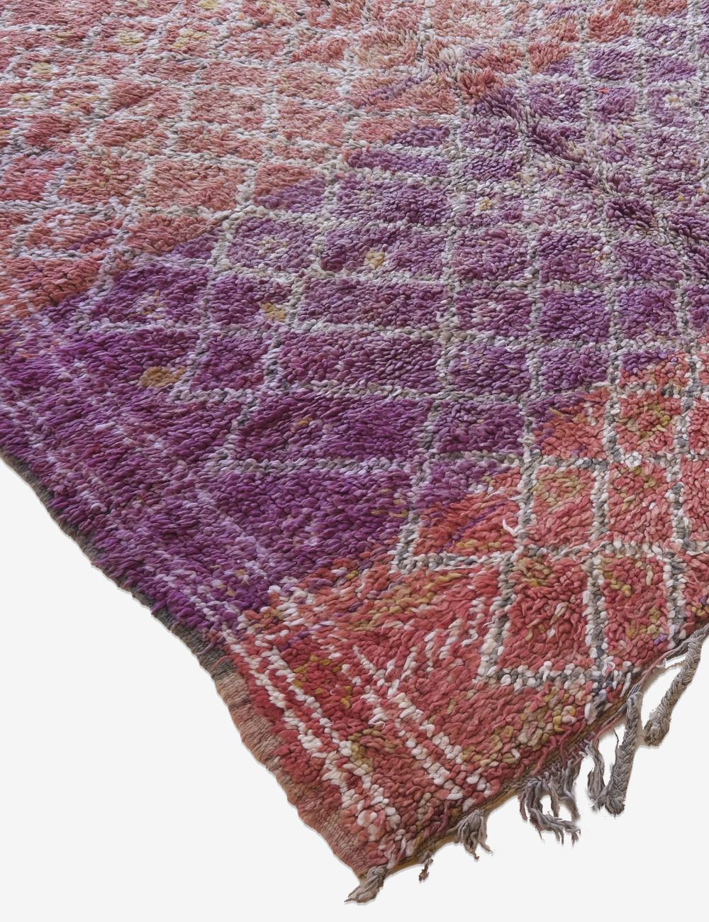 Moroccan Zayan Wool Rug 9.2 x 6.2 ft / 280 x 189 cm - Surcoma