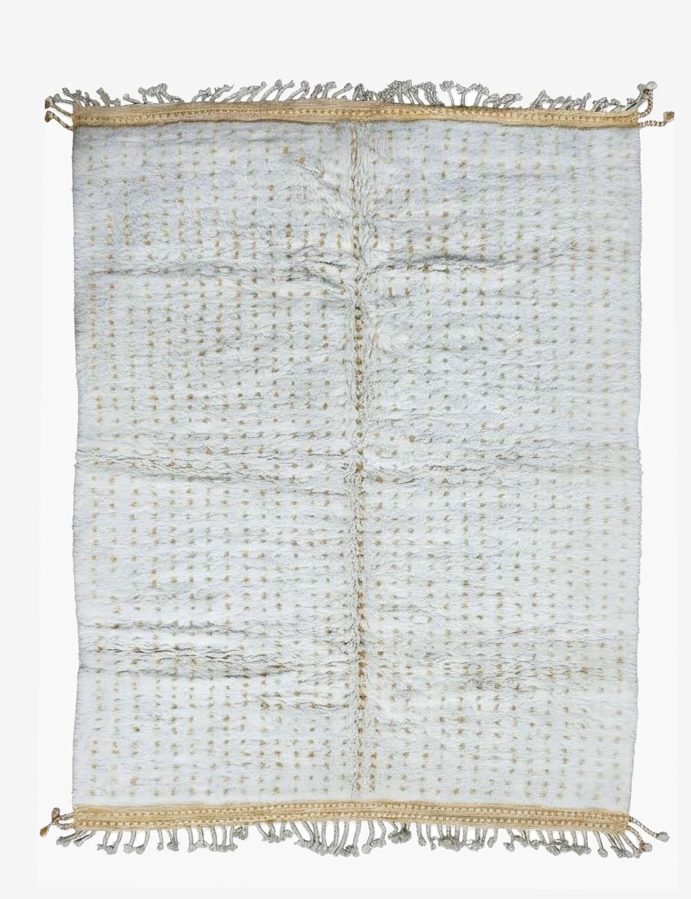 Morocco polka dot rug 9.1 x 6.9 ft / 276 x 211 cm