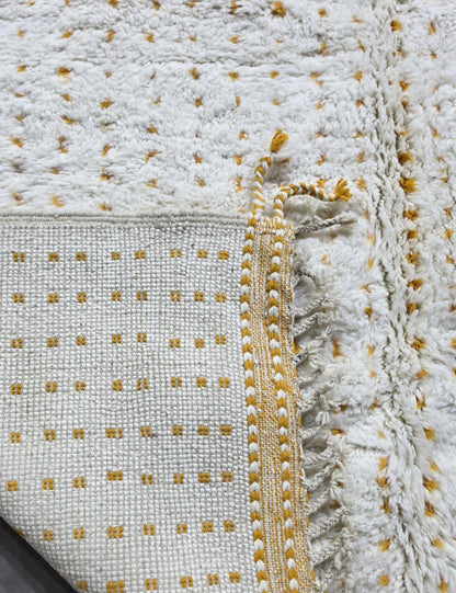 Morocco polka dot rug 9.1 x 6.9 ft / 276 x 211 cm