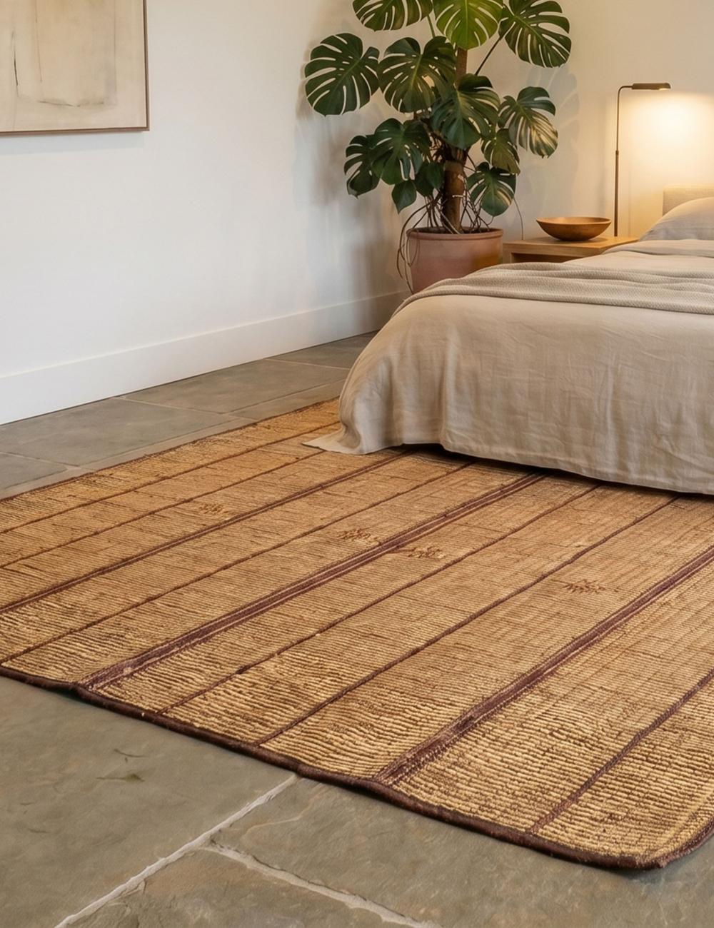 Mauritanian Tuareg Mat Rug 14.11 x 7.4 ft / 457 x 225 cm