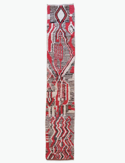 Abstract Hallway Rug 13.5 x 2.5 ft / 410 x 77 cm
