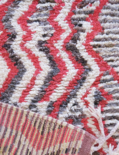 Abstract Hallway Rug 13.5 x 2.5 ft / 410 x 77 cm