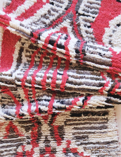 Abstract Hallway Rug 13.5 x 2.5 ft / 410 x 77 cm