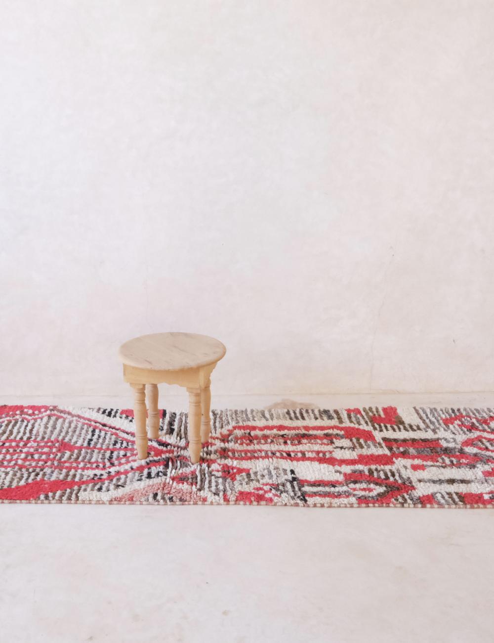 Abstract Hallway Rug 13.5 x 2.5 ft / 410 x 77 cm