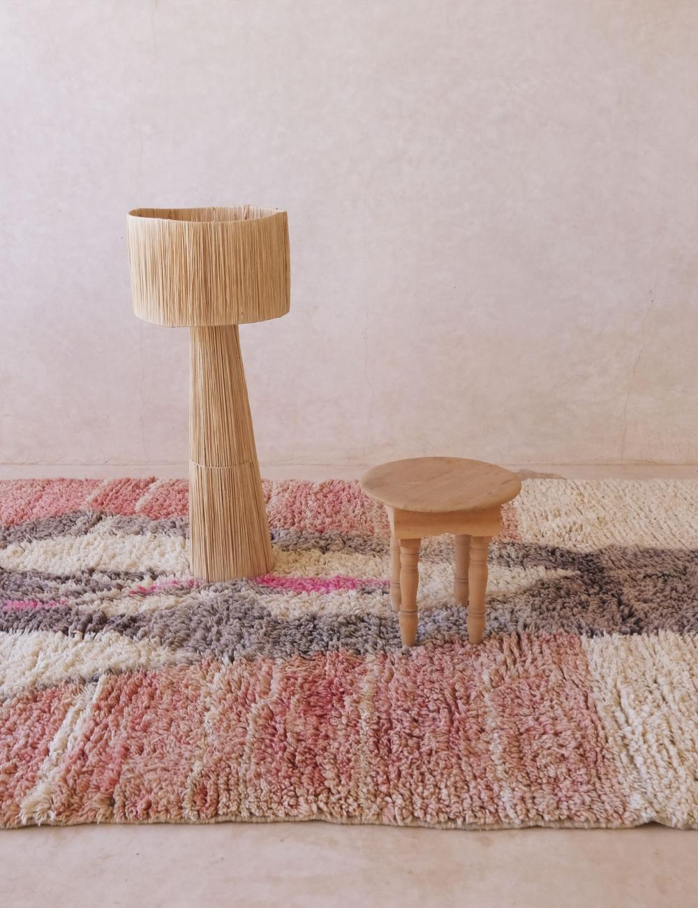 Neutral Moroccan Plush Rug 10.2 x 6.3 ft / 310 x 194 cm