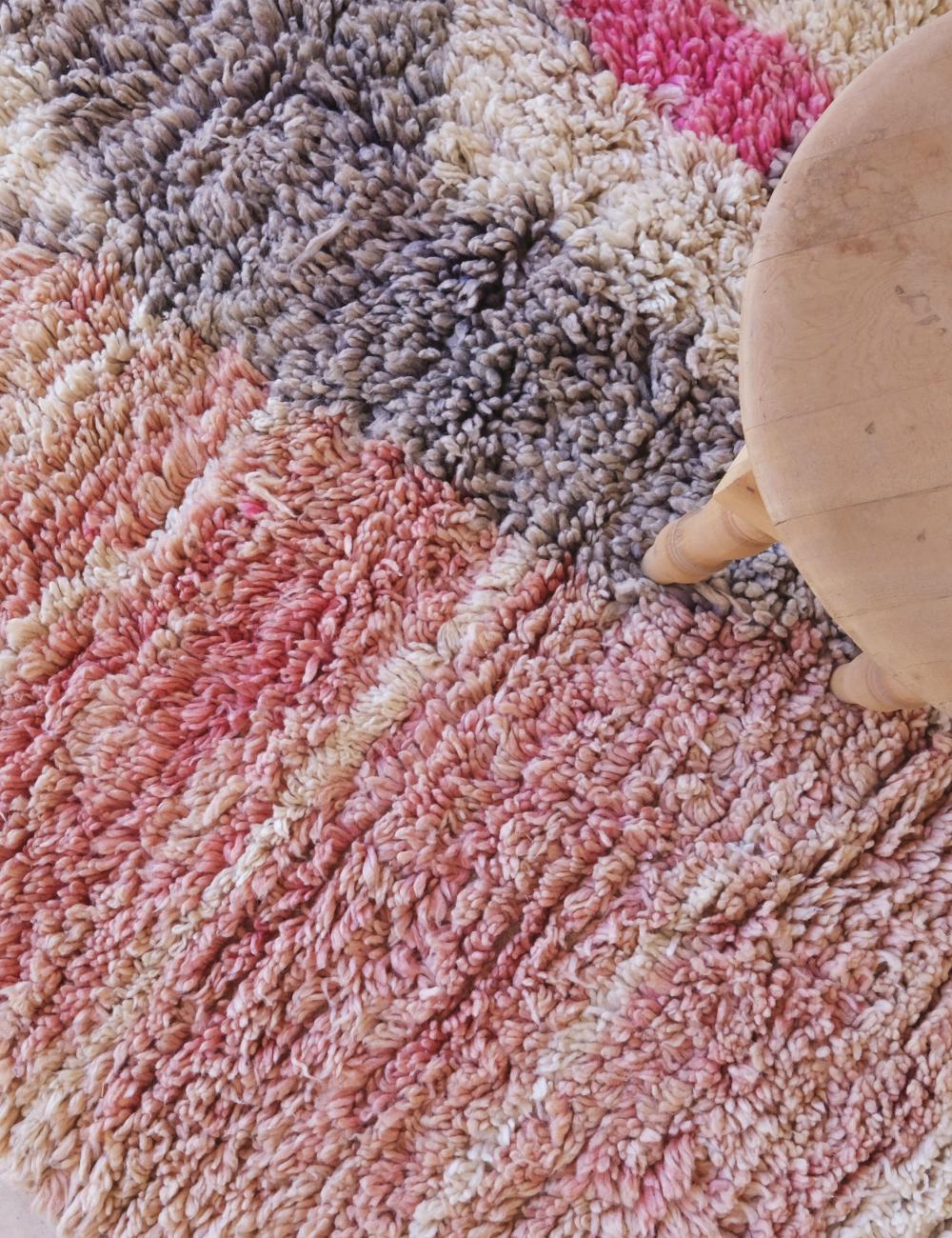 Neutral Moroccan Plush Rug 10.2 x 6.3 ft / 310 x 194 cm