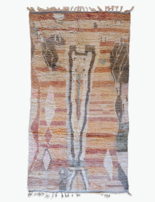 Organic Modern Rug 11.6 x 6.2 ft / 353 x 190 cm