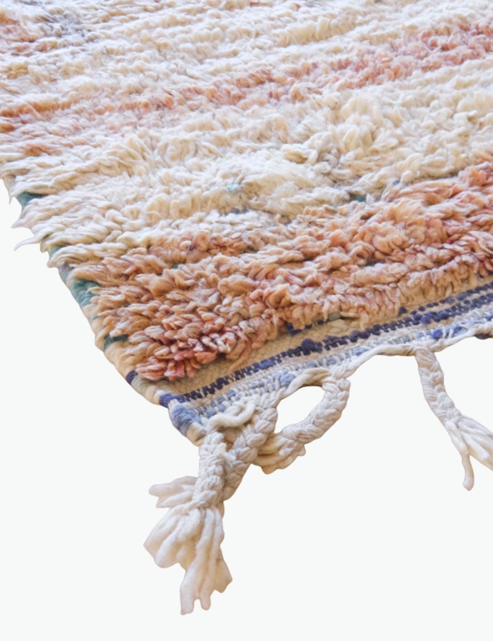 Organic Modern Rug 11.6 x 6.2 ft / 353 x 190 cm