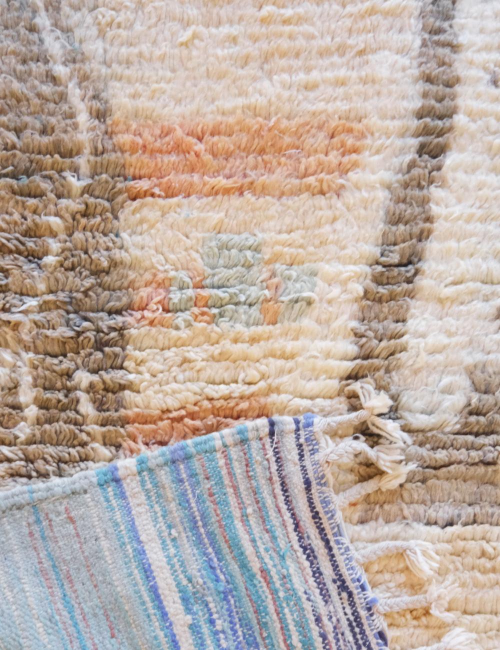 Organic Modern Rug 11.6 x 6.2 ft / 353 x 190 cm