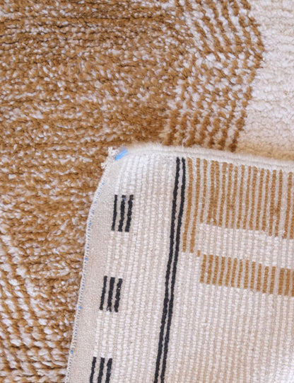 Neutral Moroccan Wool  Rug  - Forma 105