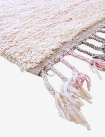 Neutral Moroccan Wool Rug 9.1 x 5.7 ft / 278 x 176 cm