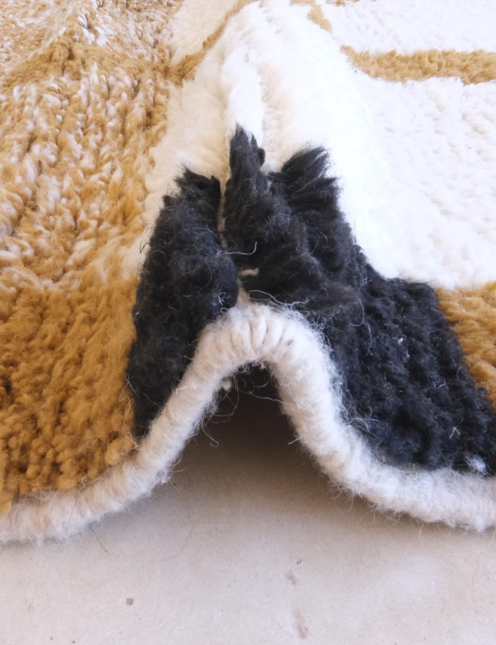 Neutral Moroccan Wool  Rug  - Forma 105