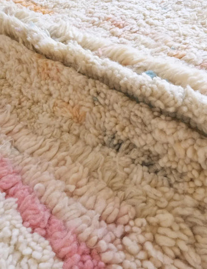 Abstract Moroccan Wool Rug 10.1 x 8.7 ft / 307 x 267 cm - Surcoma