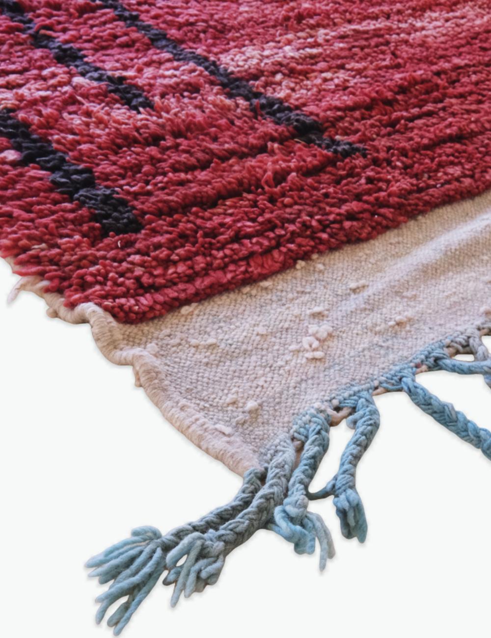 Oversized Moroccan Wool Rug 12.5 x 10.3 ft / 380 x 316 cm