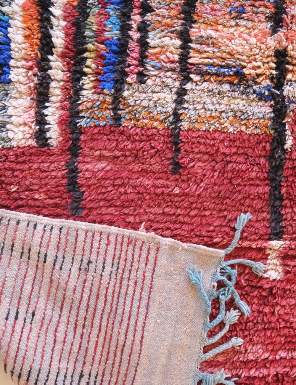 Oversized Moroccan Wool Rug 12.5 x 10.3 ft / 380 x 316 cm