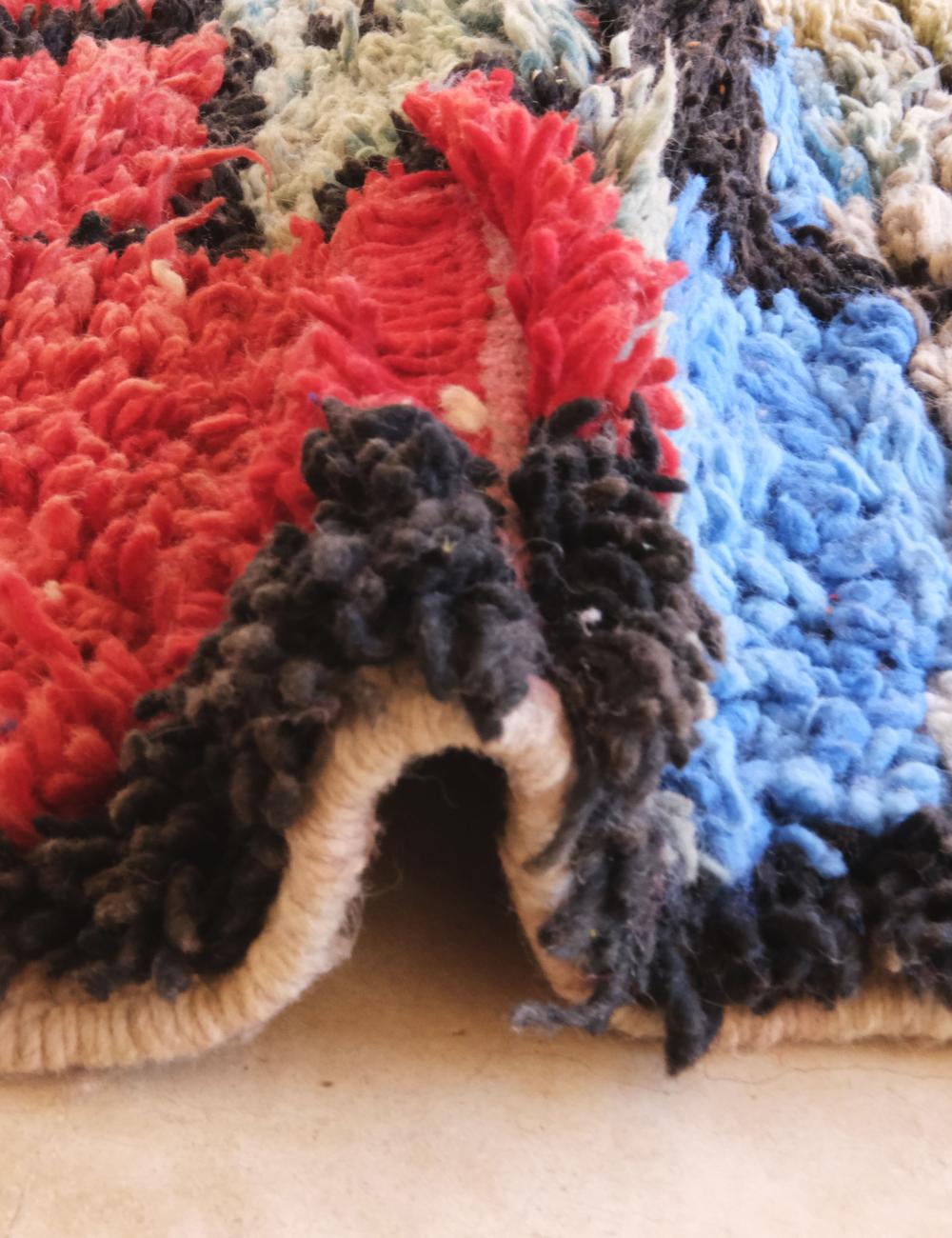 Oversized Moroccan Wool Rug 12.5 x 10.3 ft / 380 x 316 cm