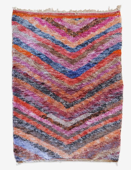 Stylish Pastel Color Accent Rug 5.7 x 3.8 ft / 173 x 118 cm