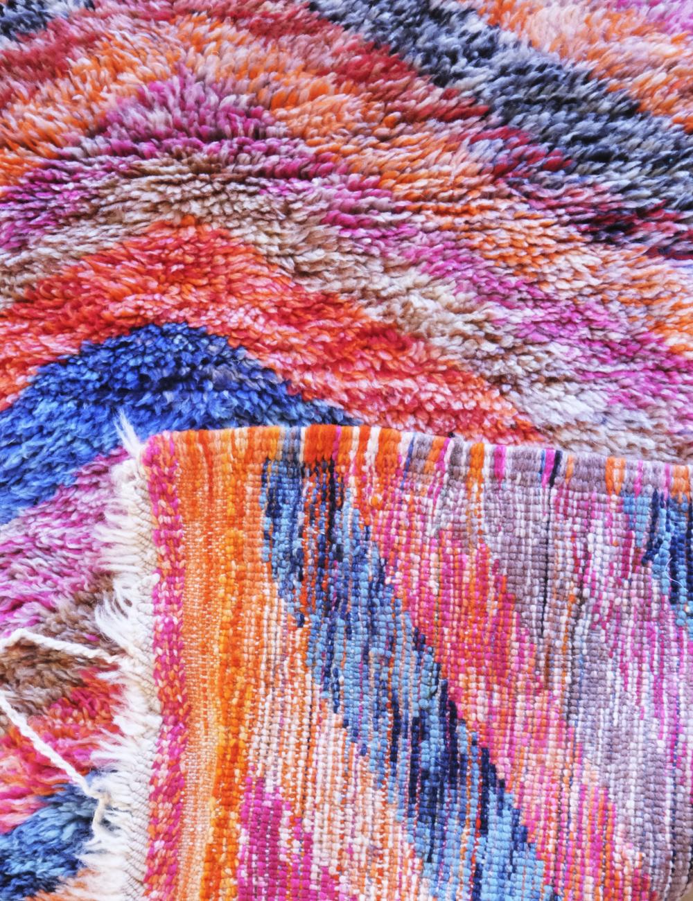 Stylish Pastel Color Accent Rug 5.7 x 3.8 ft / 173 x 118 cm