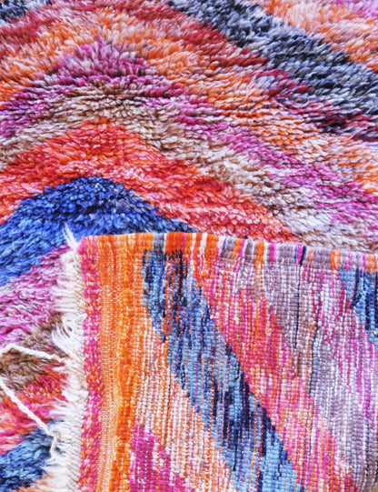 Stylish Pastel Color Accent Rug 5.7 x 3.8 ft / 173 x 118 cm