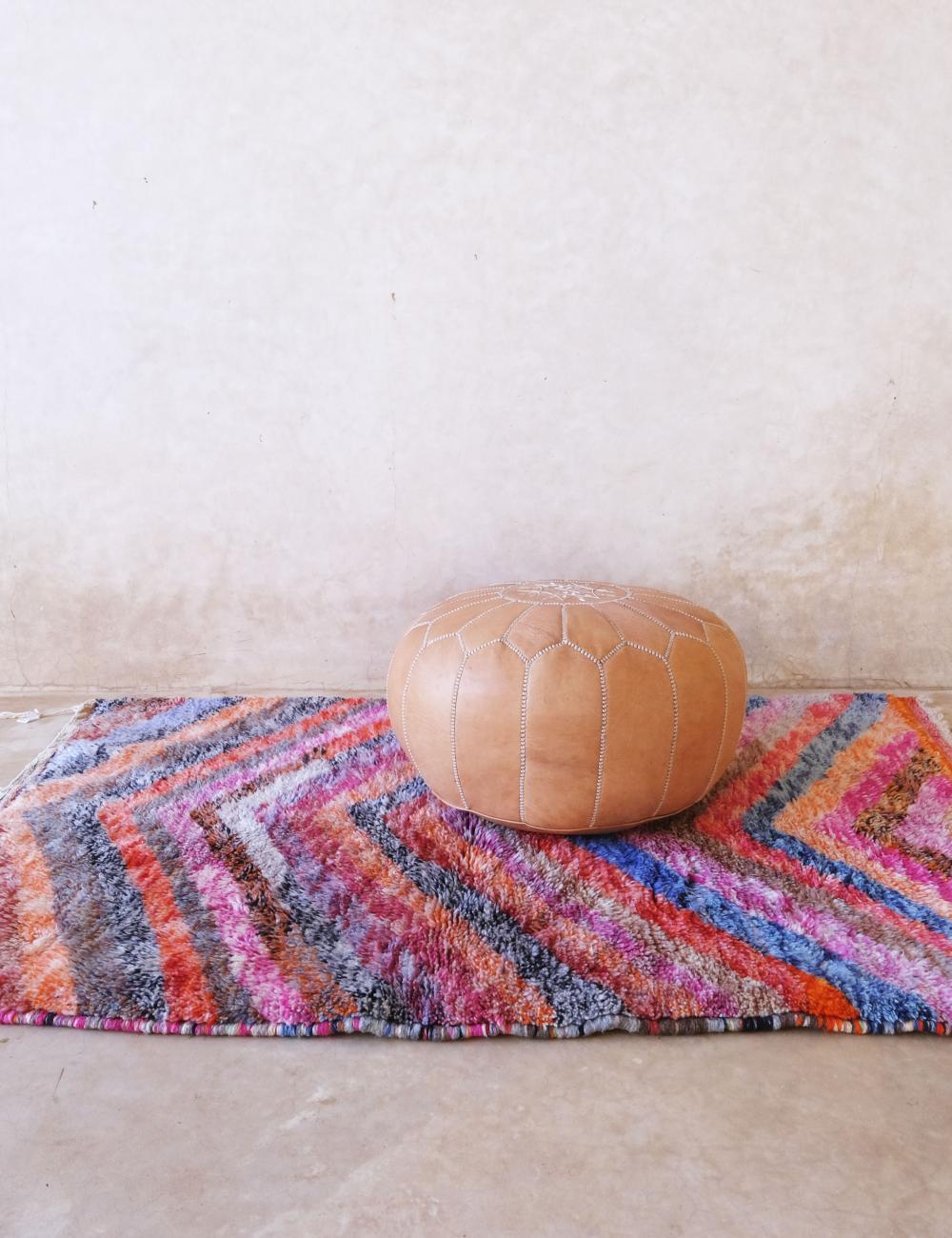 Stylish Pastel Color Accent Rug 5.7 x 3.8 ft / 173 x 118 cm