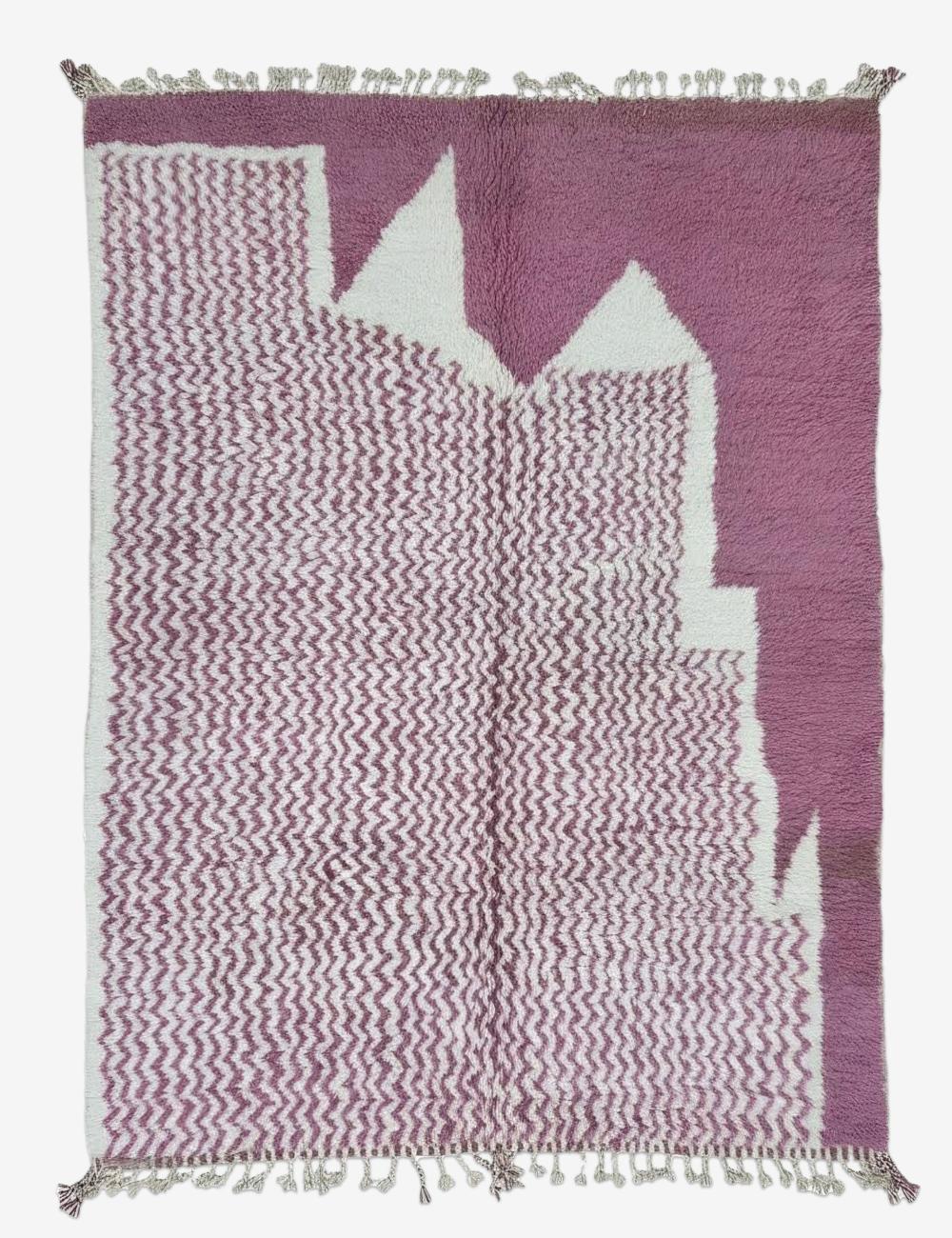 Pink Moroccan Area Rug 10.1 x 7.8 ft / 308 x 240 cm