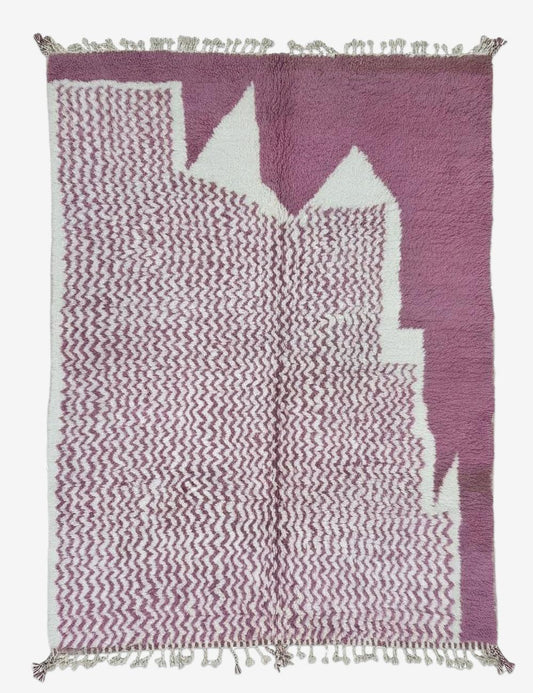 Pink Moroccan Area Rug 10.1 x 7.8 ft / 308 x 240 cm