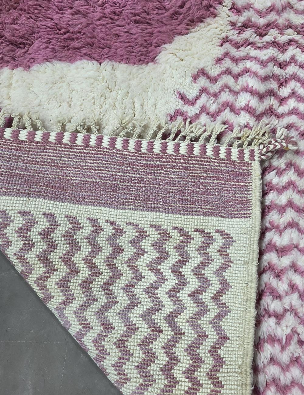 Pink Moroccan Area Rug 10.1 x 7.8 ft / 308 x 240 cm