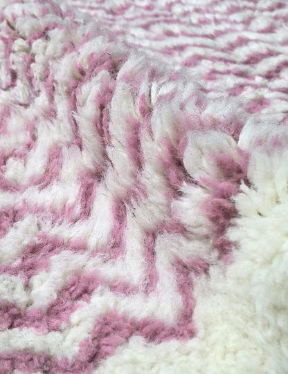 Pink Moroccan Area Rug 10.1 x 7.8 ft / 308 x 240 cm