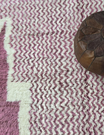 Pink Moroccan Area Rug 10.1 x 7.8 ft / 308 x 240 cm