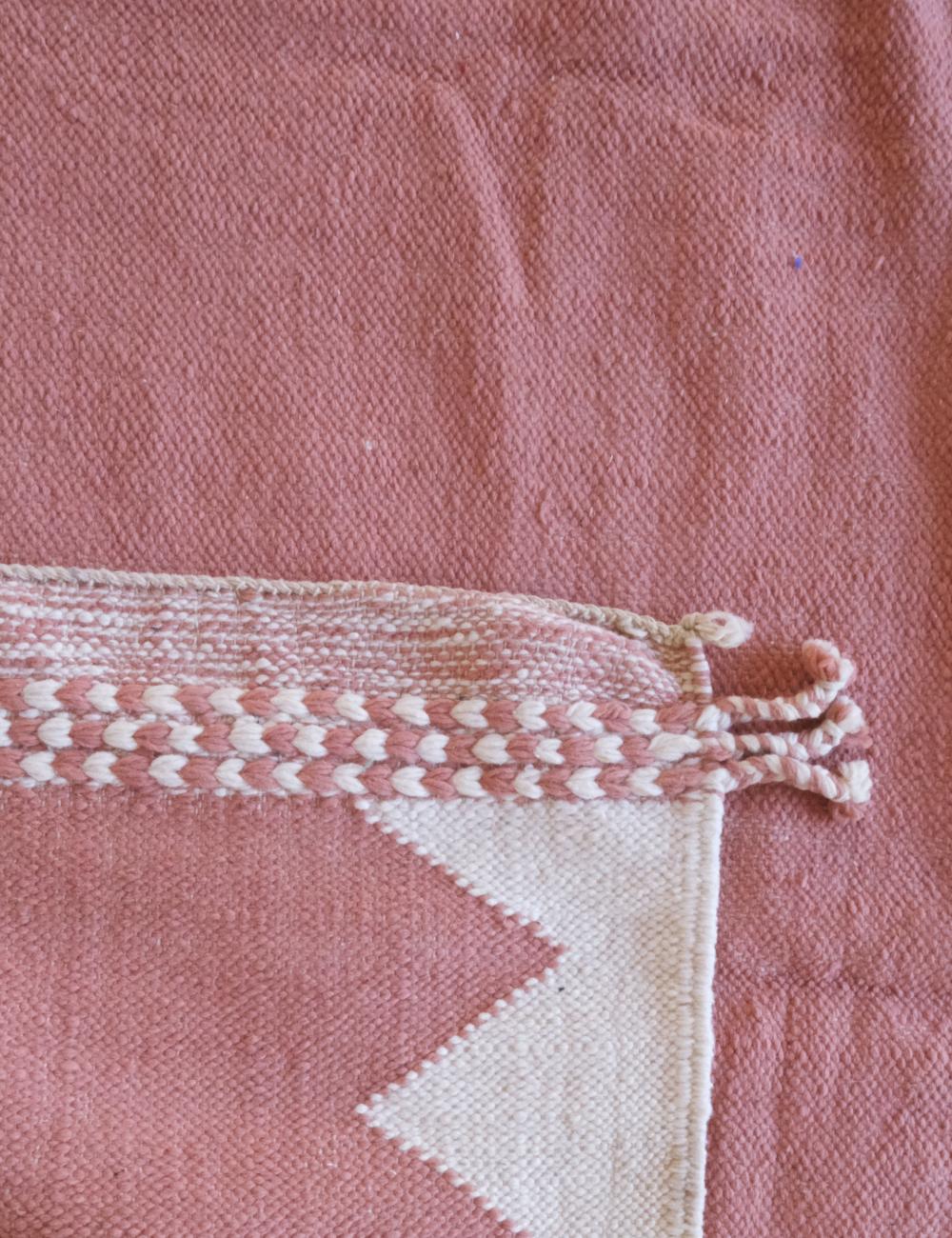 Minimalist Kilim Rug 11.4 x 8.8 ft / 347 x 270 cm