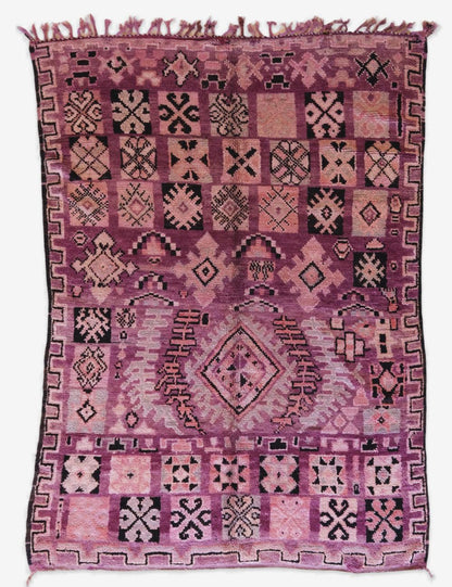 Rare Moroccan Wool Rug 10 x 7.3 ft / 305 x 224 cm
