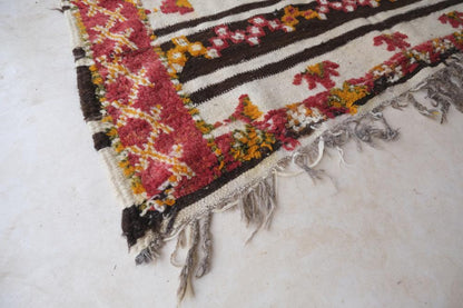Natural Handknotted Kilim Glaoui 9.5 x 4.5 ft / 290 x 140 cm - Surcoma