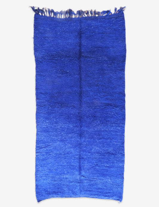 Majorelle Blue Rug 13.4 x 6.1 ft / 409 x 187 cm