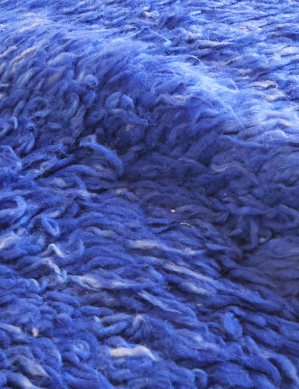 Majorelle Blue Rug 13.4 x 6.1 ft / 409 x 187 cm