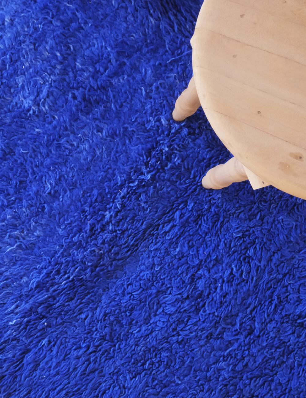 Majorelle Blue Rug 13.4 x 6.1 ft / 409 x 187 cm