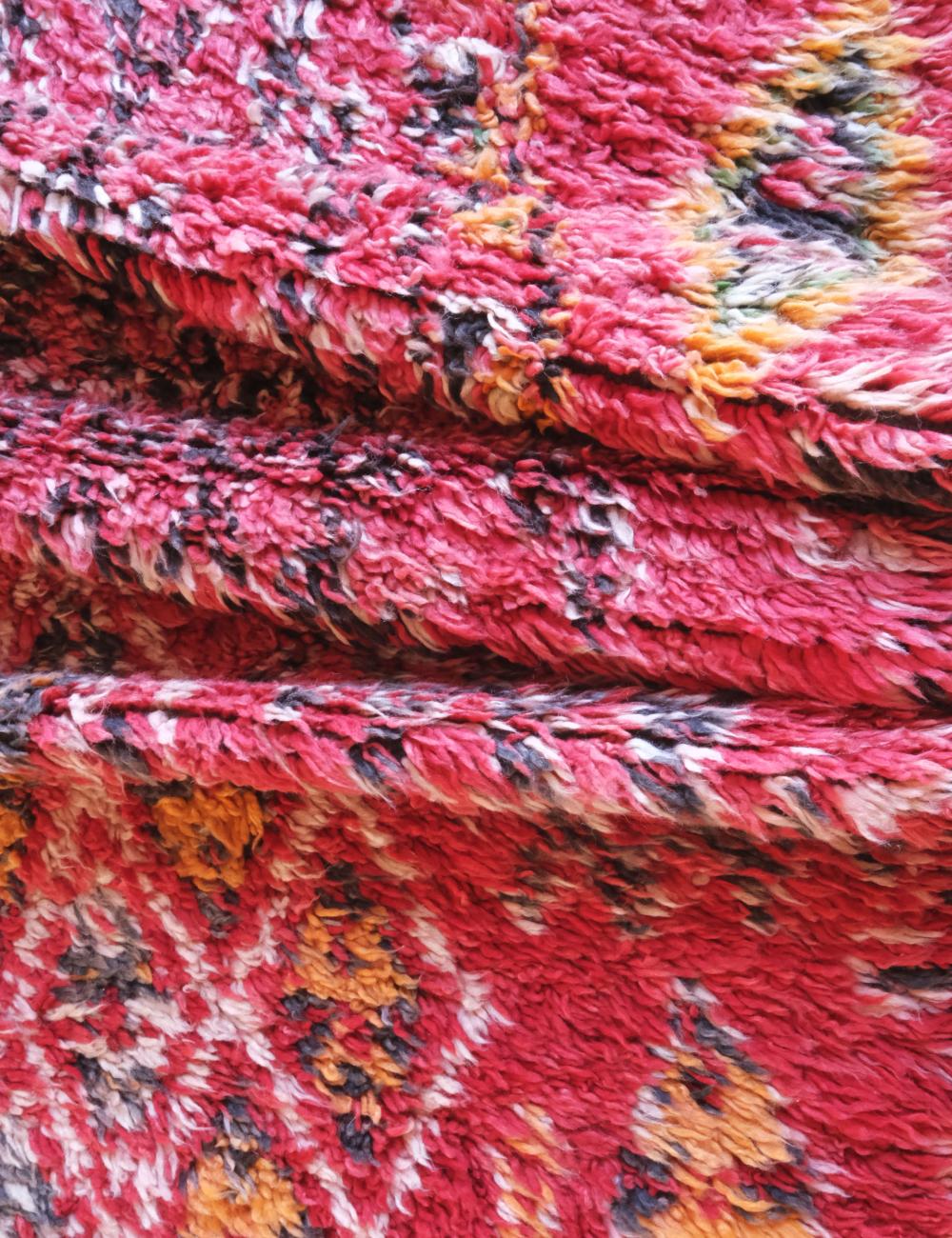 Red Collector Moroccan Wool Rug 12 x 6.3 ft / 367 x 194 cm