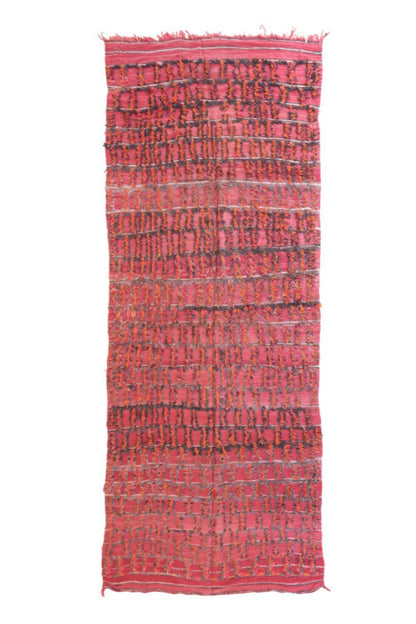 Flatwoven Berber Kilim 15.3 x 5.7 ft / 467 x 175 cm - Surcoma