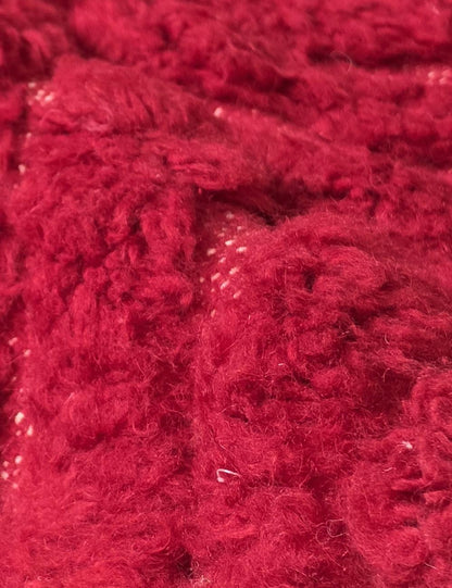 Red Moroccan Rug 9.8 x 8.2 ft / 300 x 250 cm