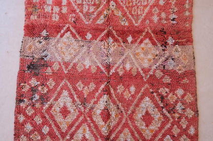 Moroccan Berber Marmoucha Rug 5.2 x 3.9 ft / 160 x 120 cm - Surcoma