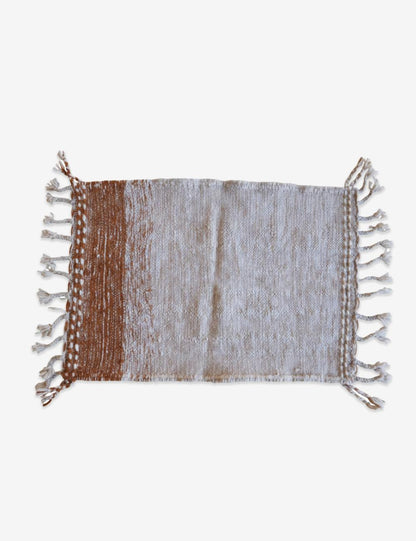 Small Moroccan Flatwoven Rug - 2.9 x 2.1 ft / 89 x 64 cm