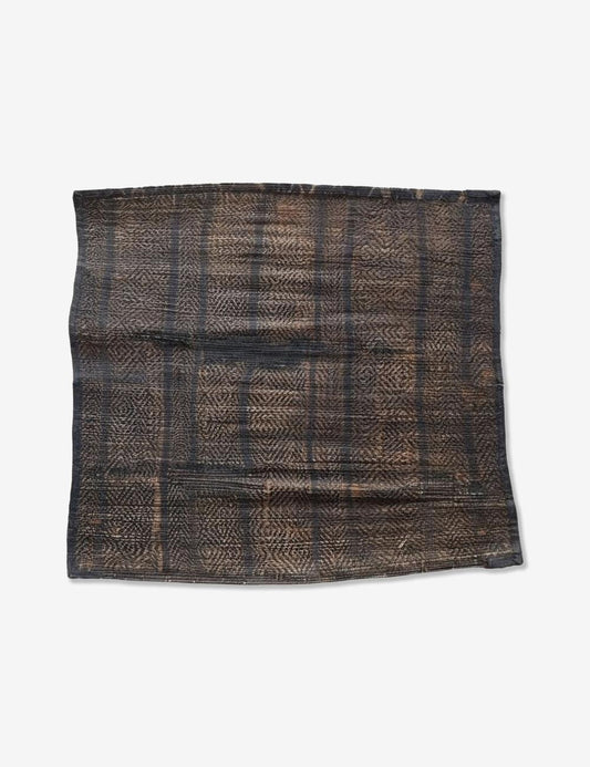 Vintage Small Tuareg Mat 2.3 x 2.1 ft / 68 x 64 cm