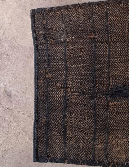 Vintage Small Tuareg Mat 2.3 x 2.1 ft / 68 x 64 cm