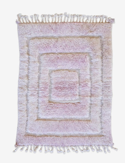 Small Beni Mrirt rug 3.8 x 2.6 ft / 117 x 82 cm