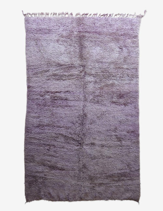 Solid Shag Moroccan Rug 11.1 x 6.7 ft / 337 x 206 cm