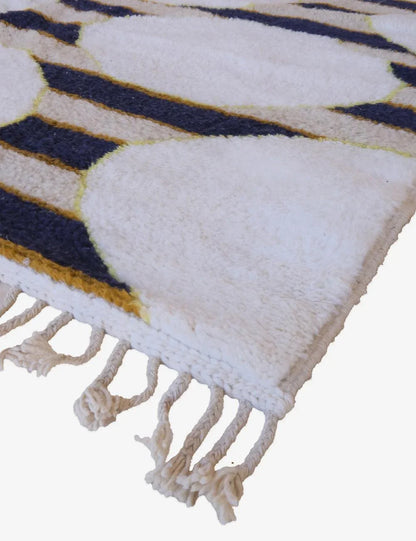 Square Modern Moroccan Rug 11.3 x 11 ft / 345 x 337 cm - Surcoma