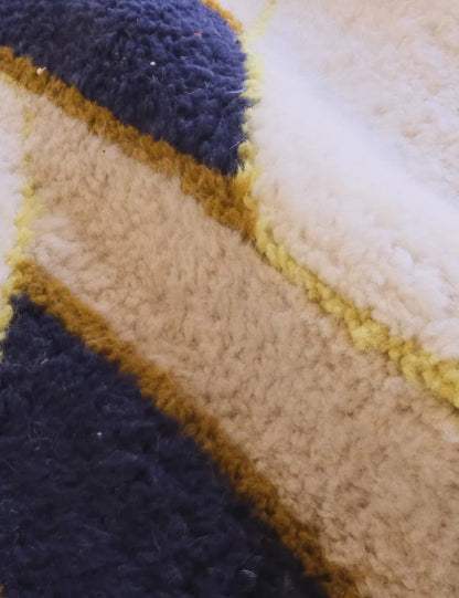 Square Modern Moroccan Rug 11.3 x 11 ft / 345 x 337 cm - Surcoma