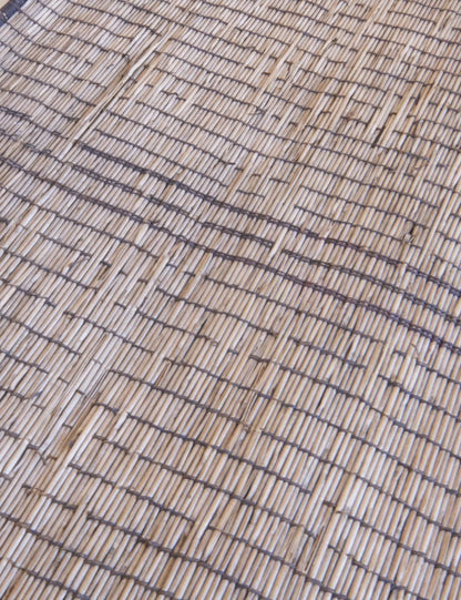 Square Tuareg Mat Rug 6.11 x 7 ft / 213 x 214 cm - Surcoma