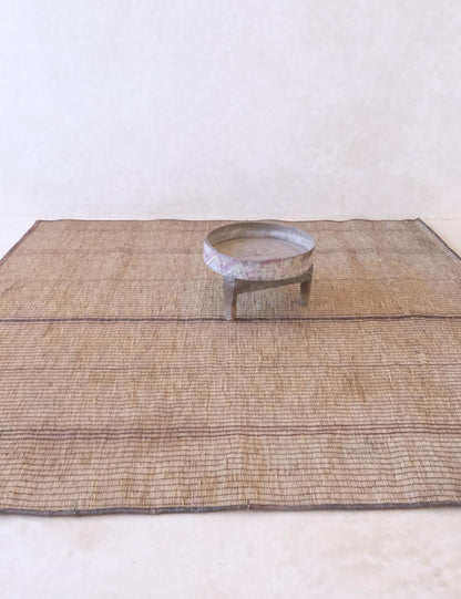 Square Tuareg Mat Rug 6.11 x 7 ft / 213 x 214 cm - Surcoma
