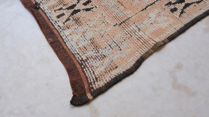 Moroccan Terracotta Wool Rug 8.3 x 5.8 ft / 253 x 178 cm - Surcoma