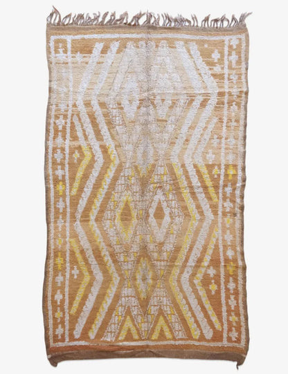 Terracotta Moroccan Wool Rug 10.6 x 6.2 ft / 324 x 190 cm - Surcoma